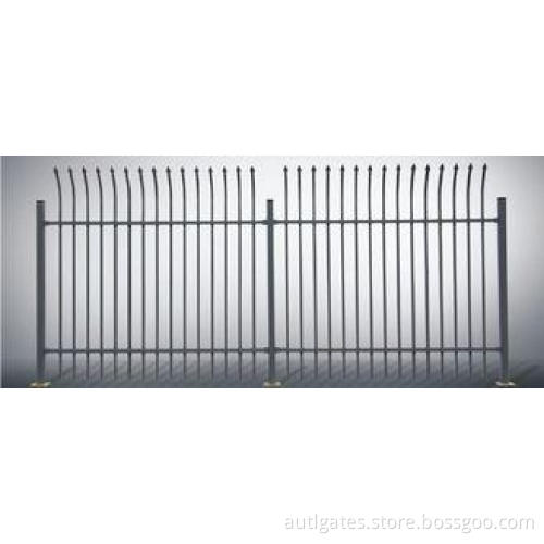 High Strength Villa Park Ornamental Aluminum Fence , Metal